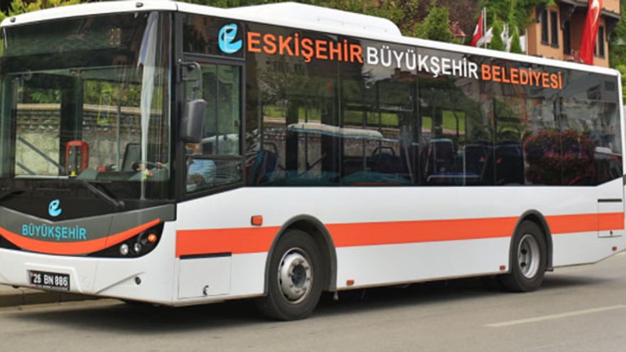 Eskişehir'de toplu taşıma saatlerinde değişiklik