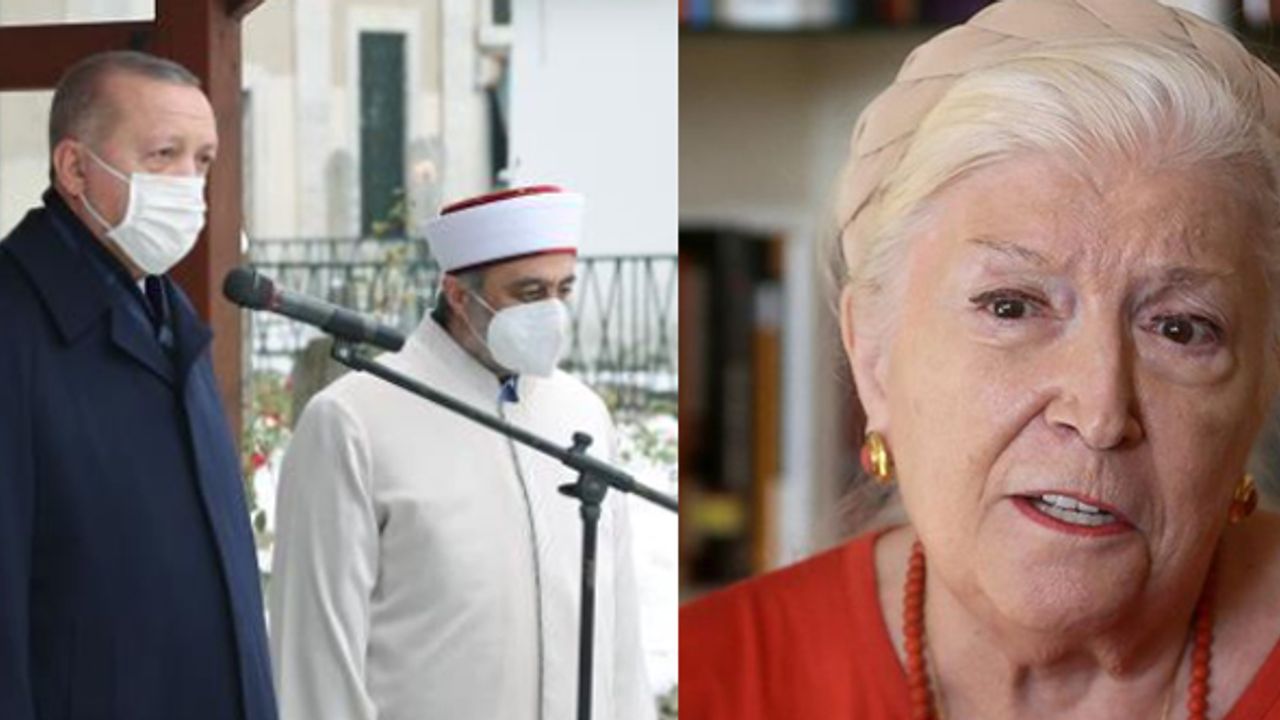 Prof.Dr Nur Vergin uğurlandı... Erdoğan: O ifadesini hiç unutamıyorum