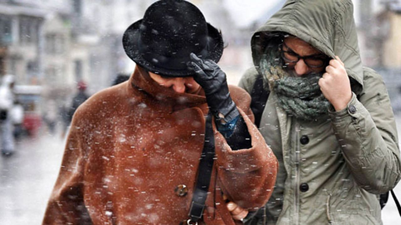 Kar ve soğuk resmen geri geliyor... Hazır mısınız?