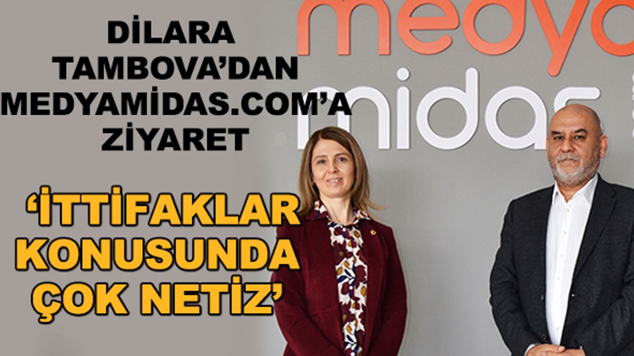 Dilara Tambova'dan medyamidas.com'a ziyaret... "İttifaklar konusunda çok netiz"
