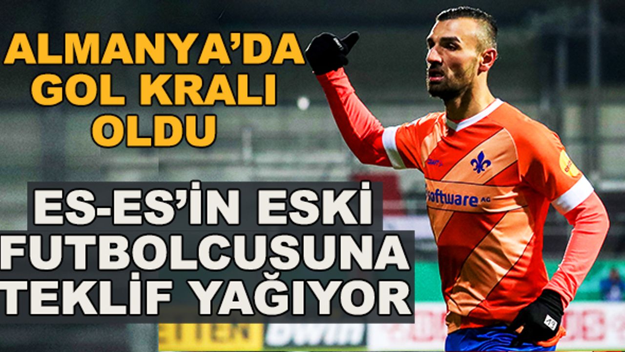 Almanya'da gol kralı oldu... Eskişehirspor'un eski oyuncusuna teklif yağıyor