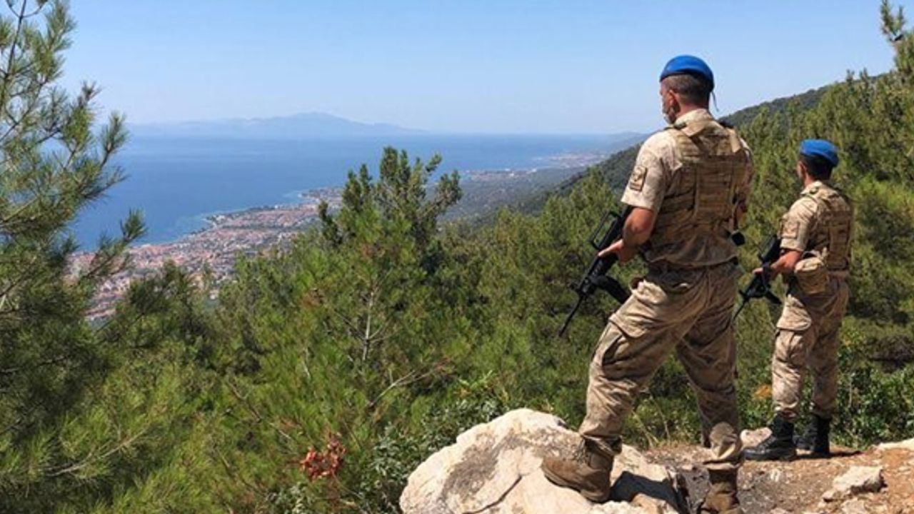 Komandolar Kazdağları'nda... 7 gün 24 saat