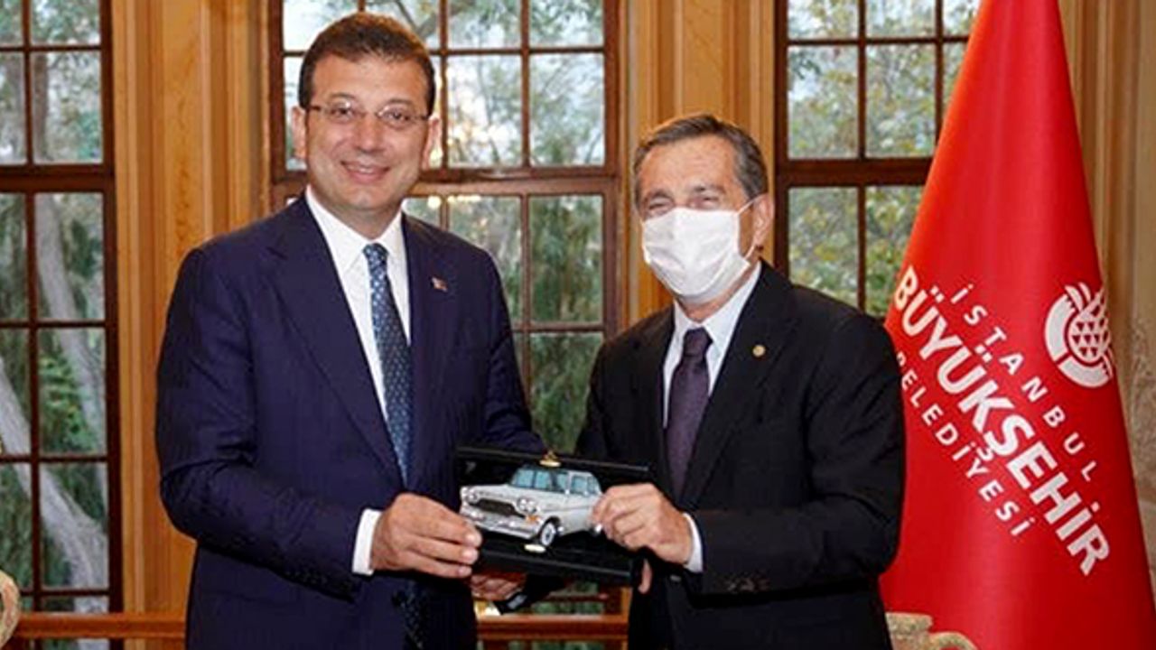 Ahmet Ataç, Ekrem İmamoğlu'nu ziyaret etti