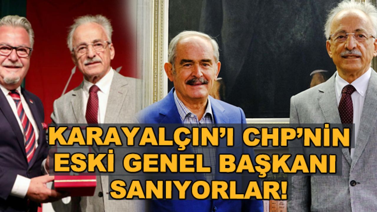 Murat Karayalçın'ı CHP'nin eski genel başkanı sanıyorlar!