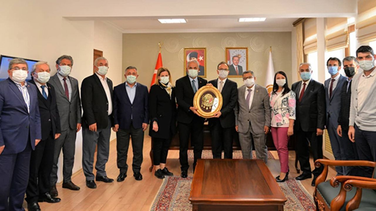 AK Parti Bilecik'ten Vali Kızılkaya'ya ziyaret