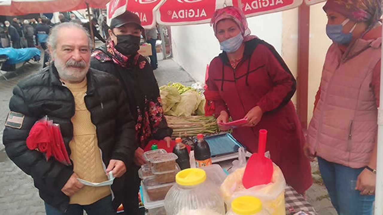 Seyitgazi'de çekilen filmin oyuncuları farkındalık yarattı