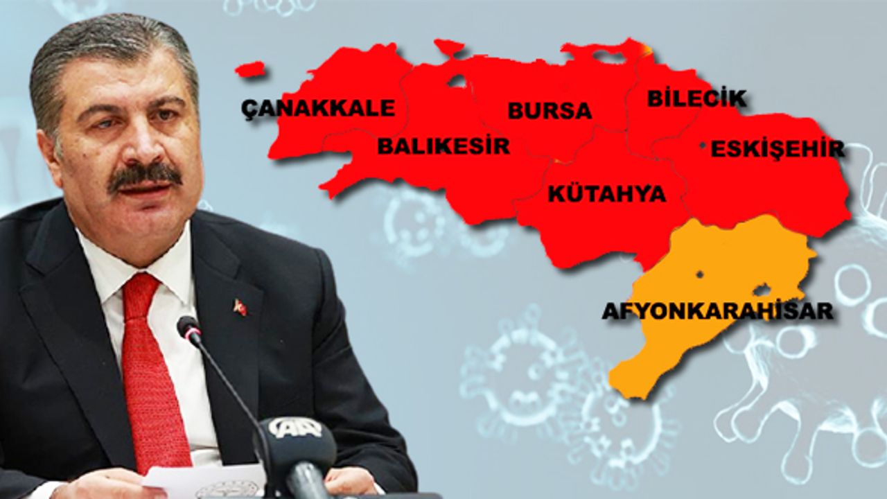 Bakan Koca il il açıkladı... Vaka sayılarında bölgede son durum ne?