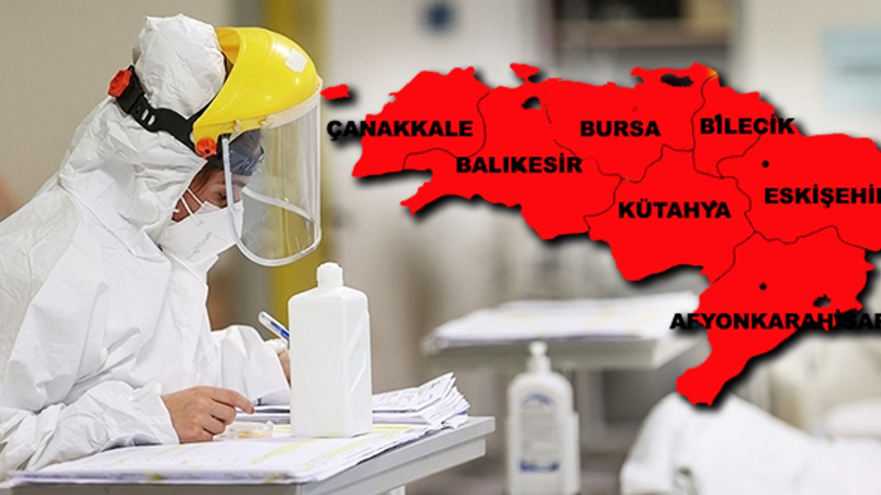 Bölgede korkutan tablo! Eskişehir, Bilecik, Balıkesir ve Çanakkale dikkat!