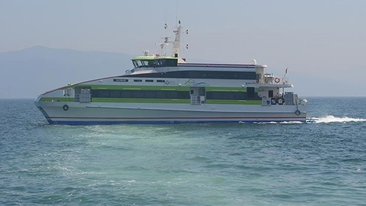 Bursa-İstanbul deniz otobüs seferleri iptal edildi