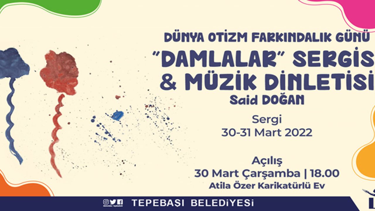 Tepebaşı'nda "Damlalar" sergisi açılıyor
