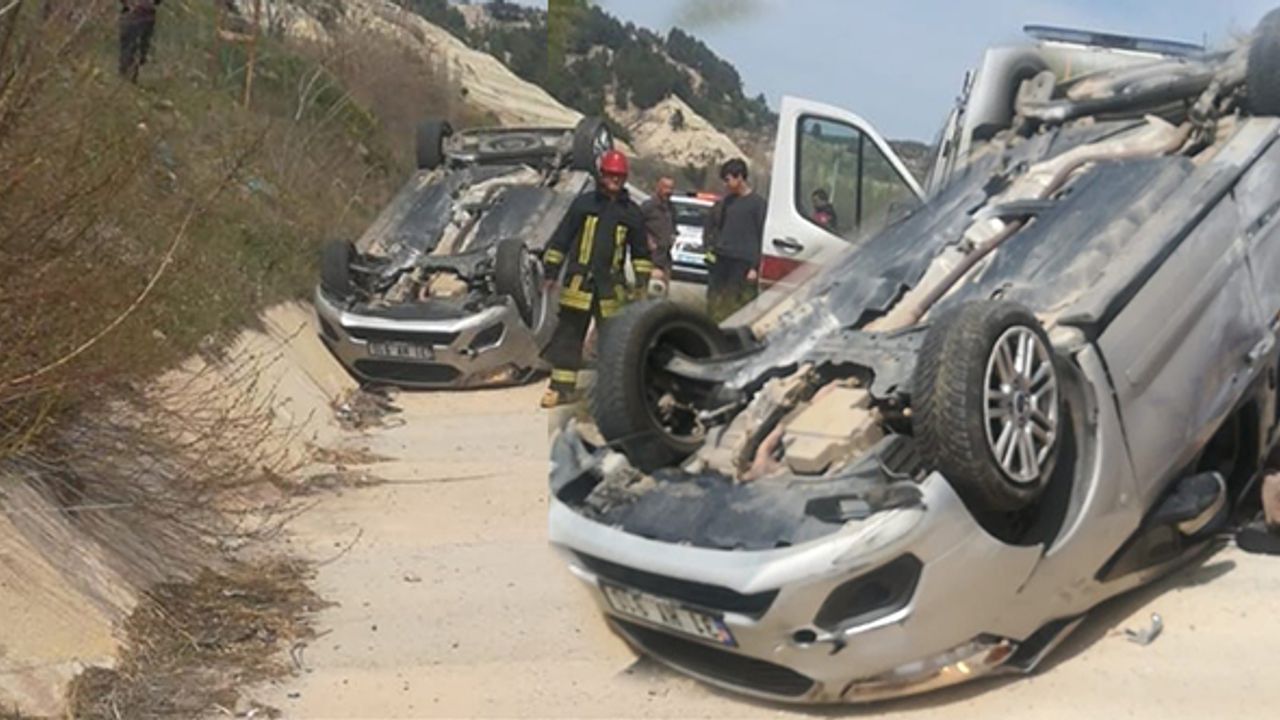 Kütahya Gediz'de kaza: 7 yaralı