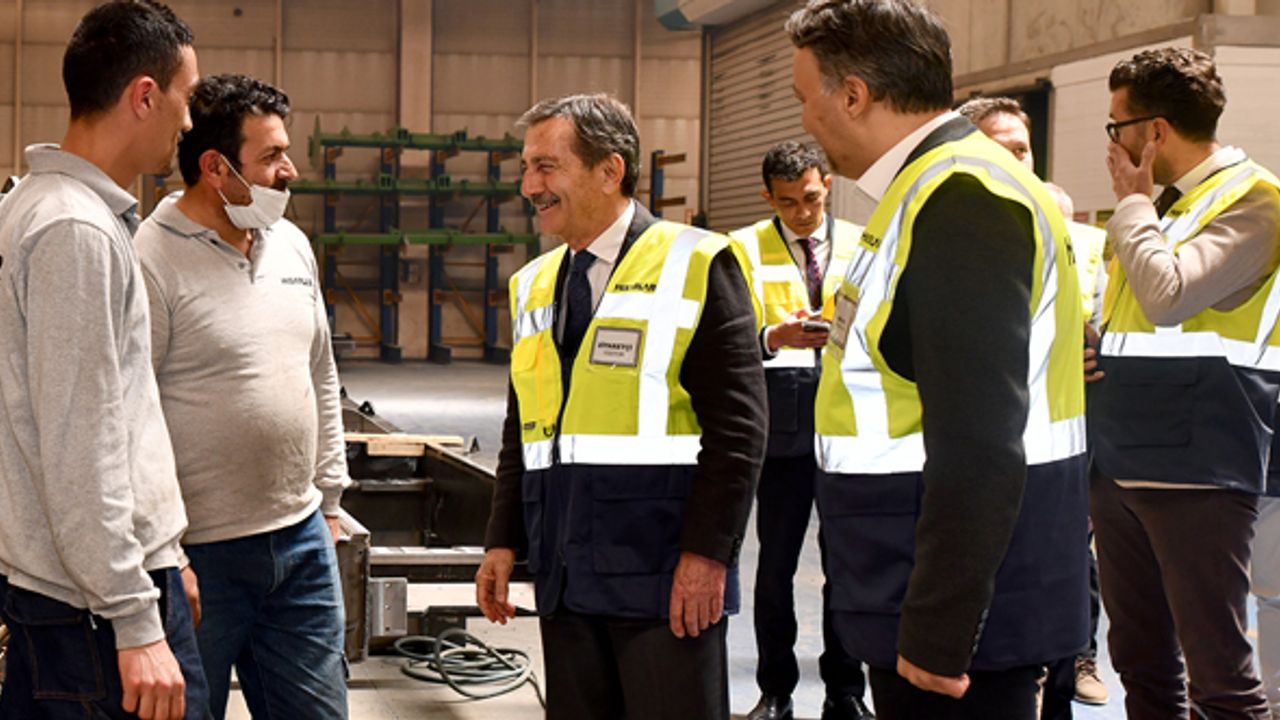 Ahmet Ataç'tan Hisarlar Makina'ya ziyaret