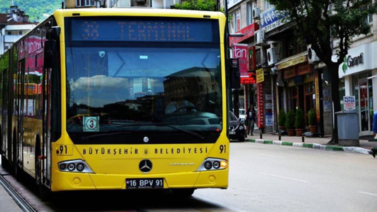 Bursa'da bayramda ulaşım ilk iki gün ücretsiz