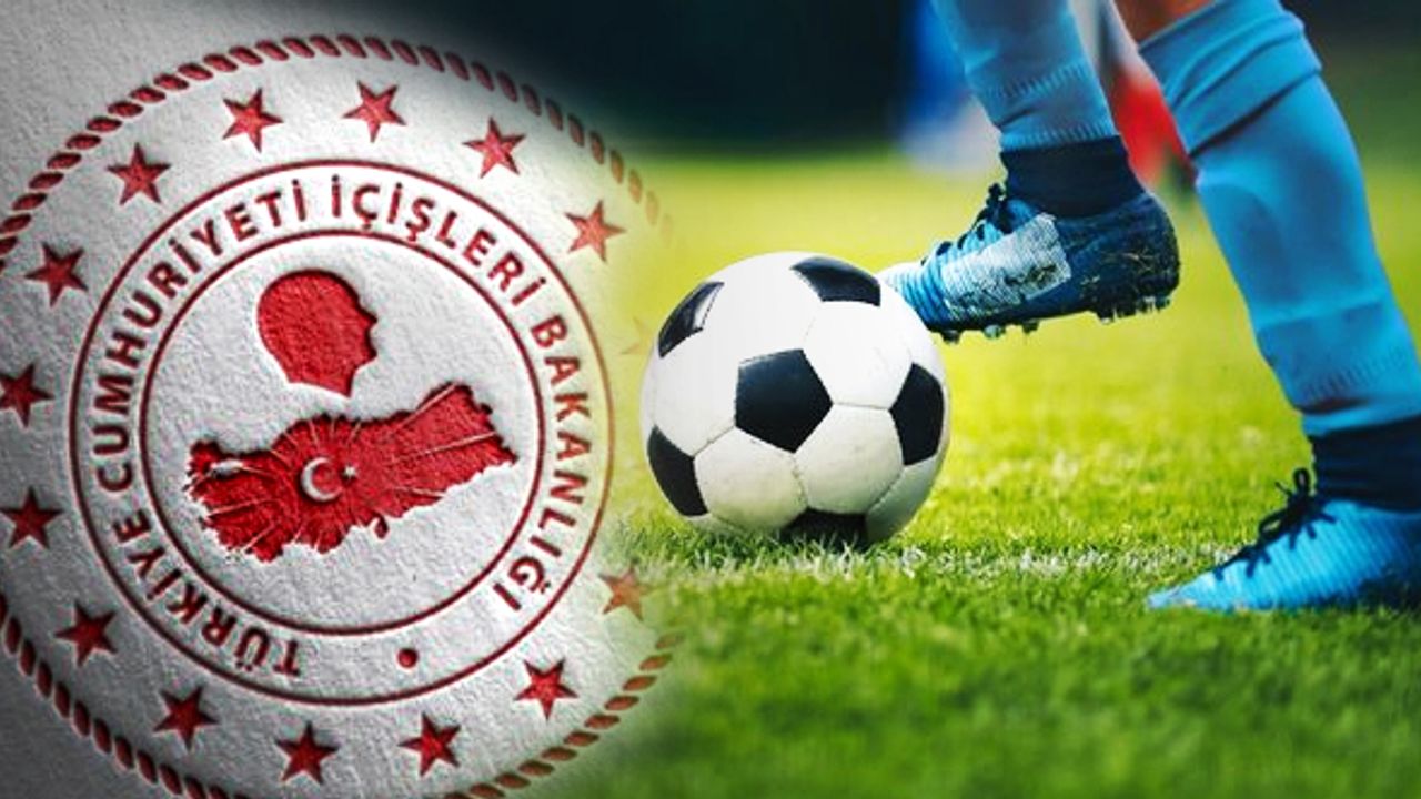 İçişleri Bakanlığı'ndan açıklama: Gençlik ve Spor Bakanlığı'na devredildi