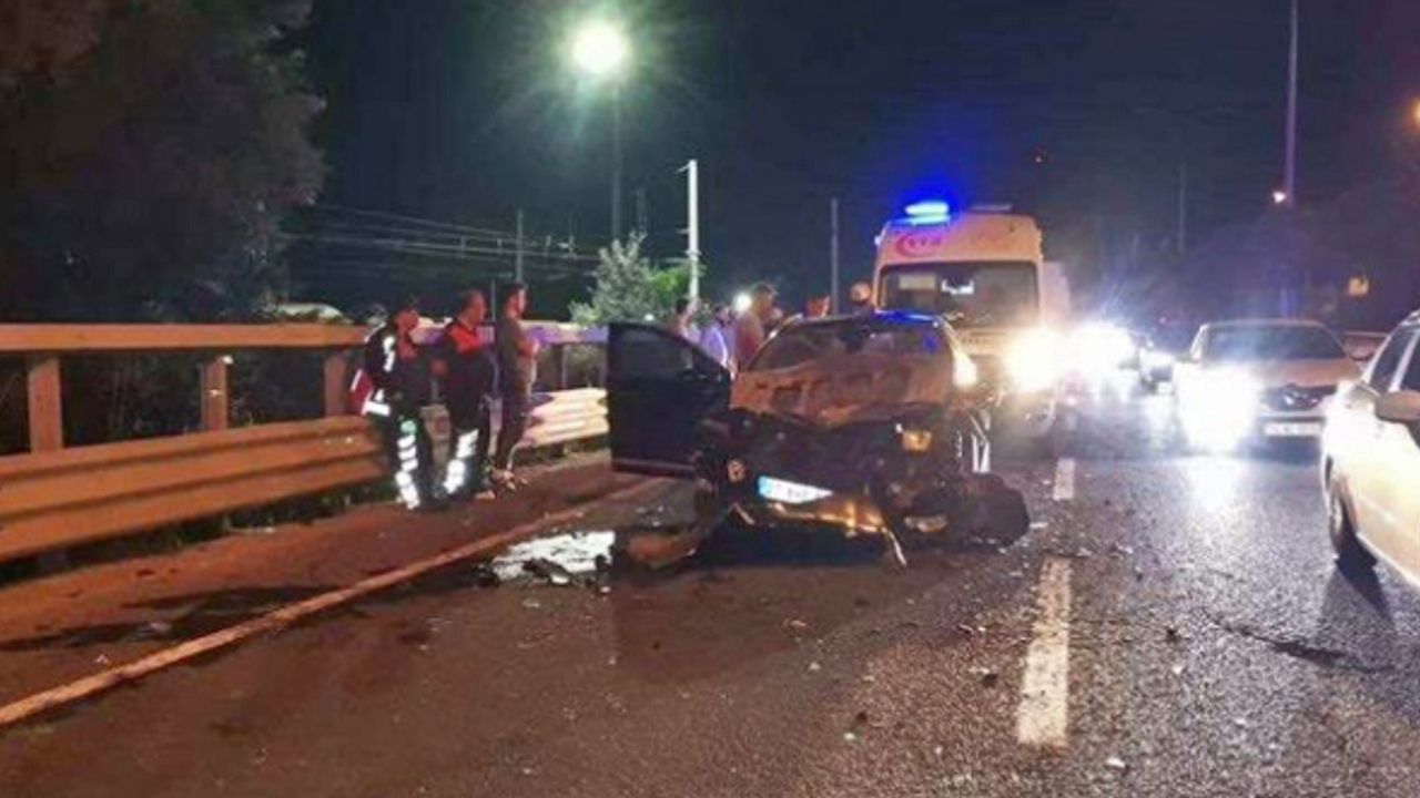 Bilecik'te zincirleme trafik kazası... 4 kişi yaralandı