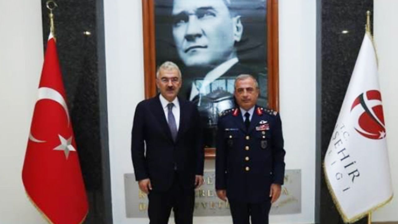 Hava Kuvvetleri Komutanı Orgeneral Gülan'dan Vali Ayyıldız’a veda ziyareti