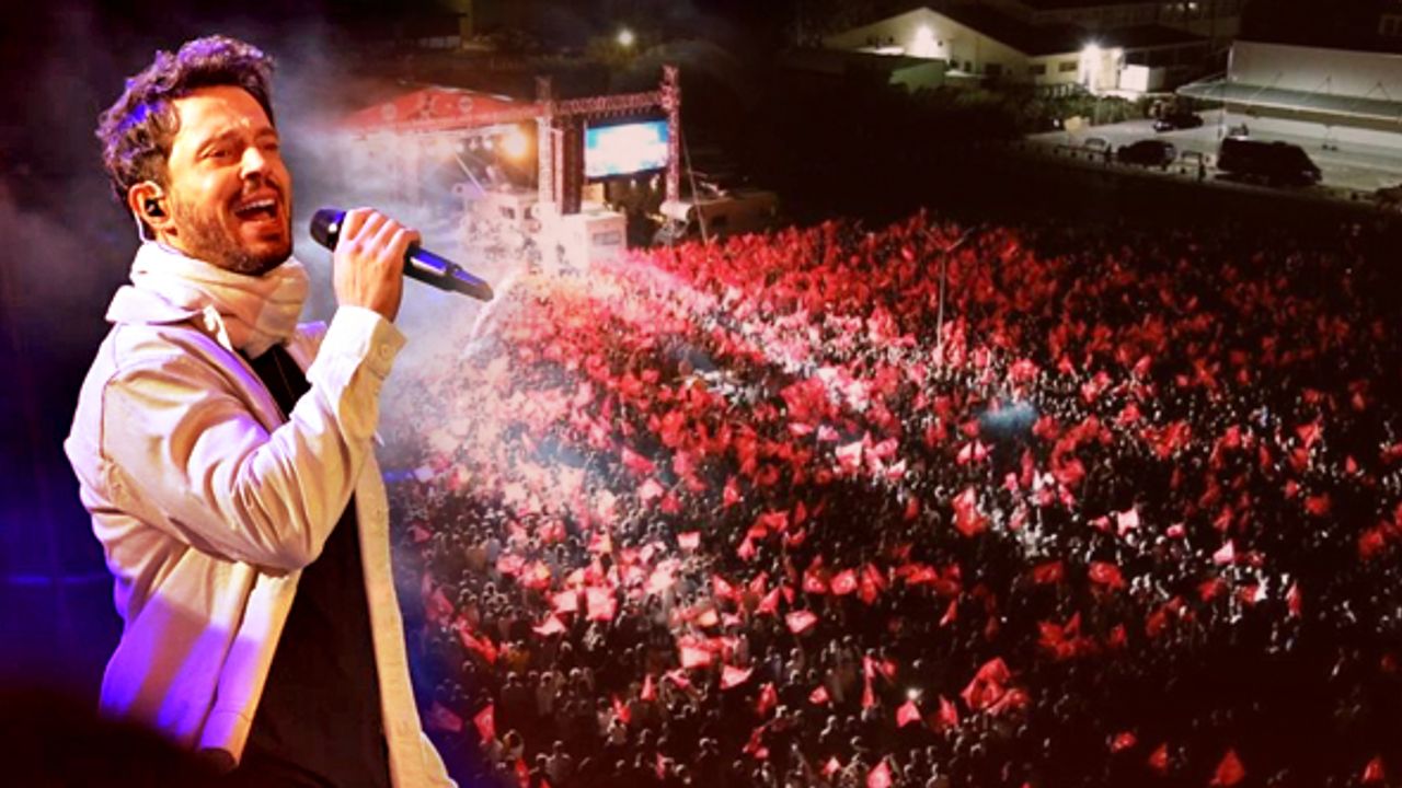 Bozüyük'te Murat Boz konseriyle gönüllerince eğlendiler
