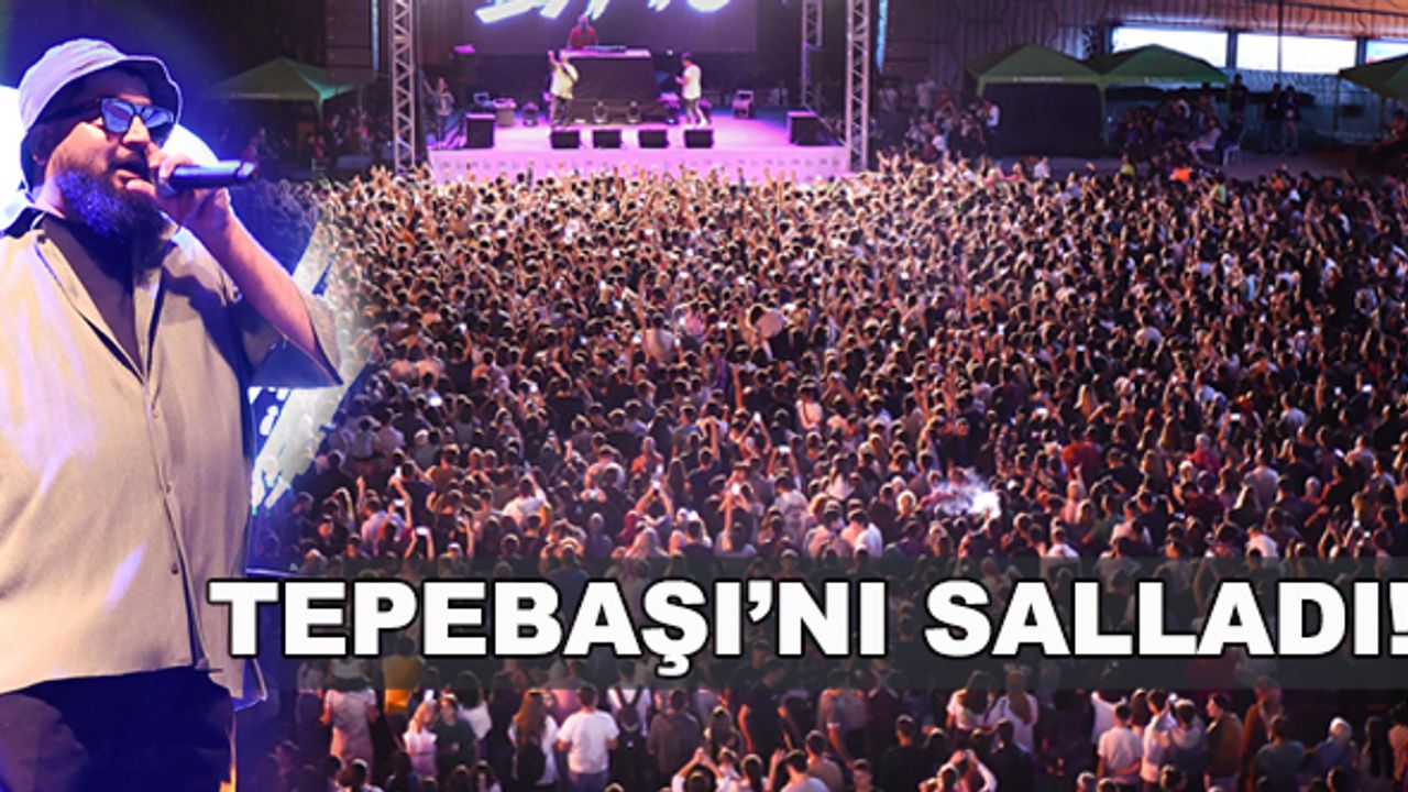 Eskişehir'de Eypio konseri... Tepebaşı'nı salladı!
