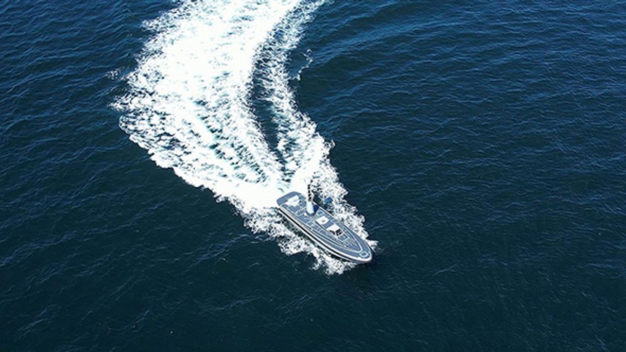 İlk testler tamamlandı... İnsansız gemi Mavi Vatan'a hazırlanıyor