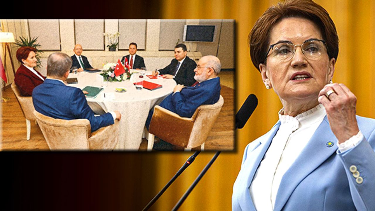 Meral Akşener'den açıklama: 6'lı masa ne yapacak, adayı kim olacak?