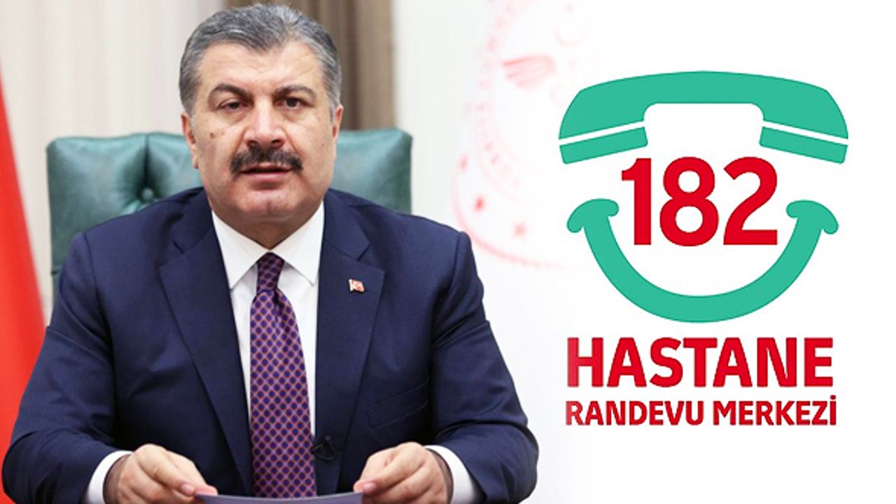 Bakan Koca'dan çağrı: "Devlet randevularında ciddidir"