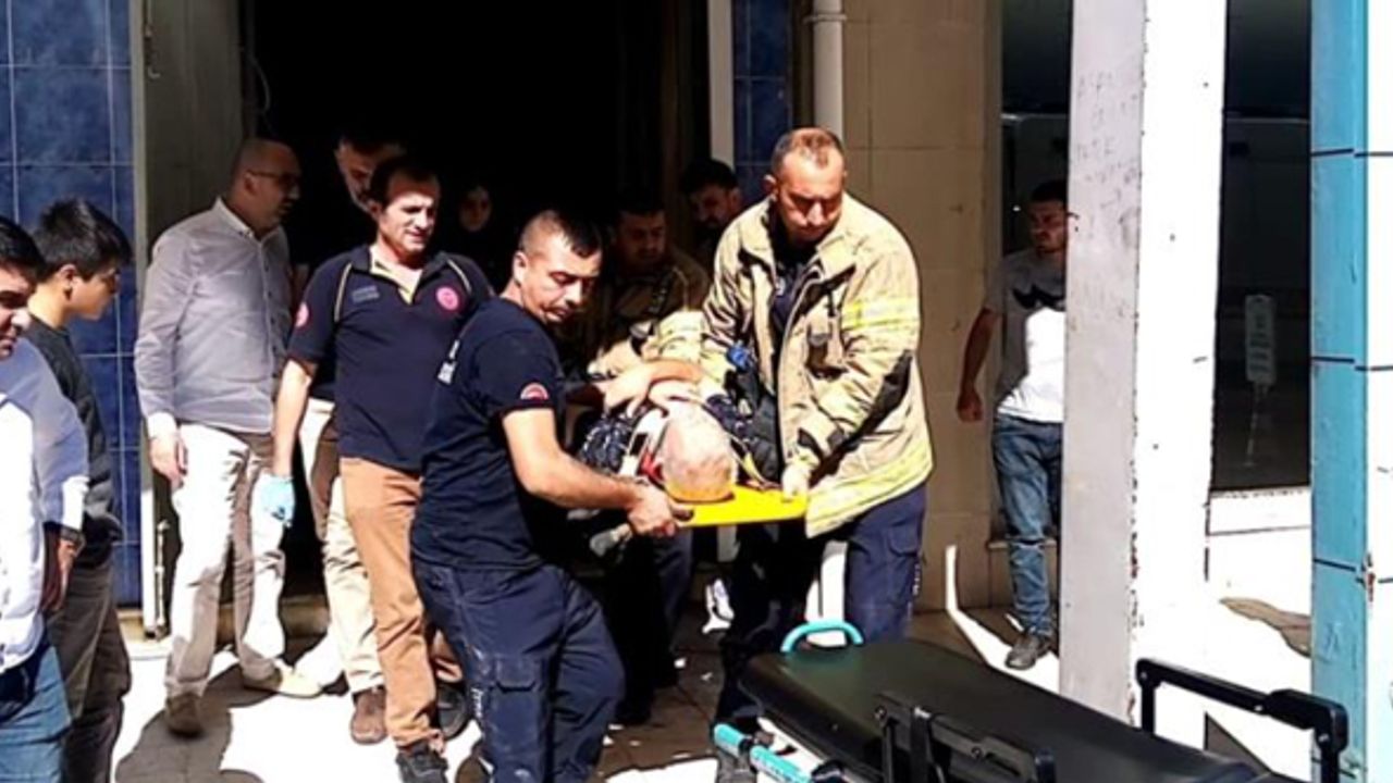Bursa'da yük asansörü düştü: 1 işçi ağır yaralı
