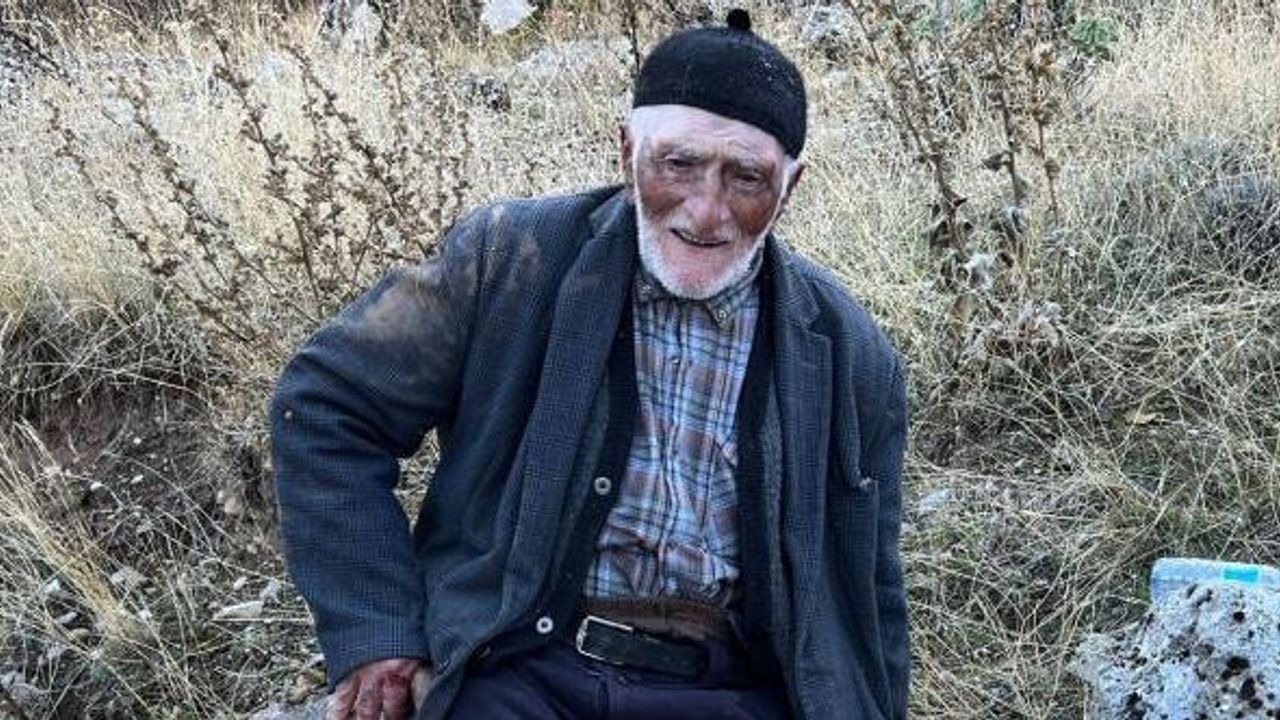 Afyon'da 90 yaşındaki yaşlı adam drone ile bulundu