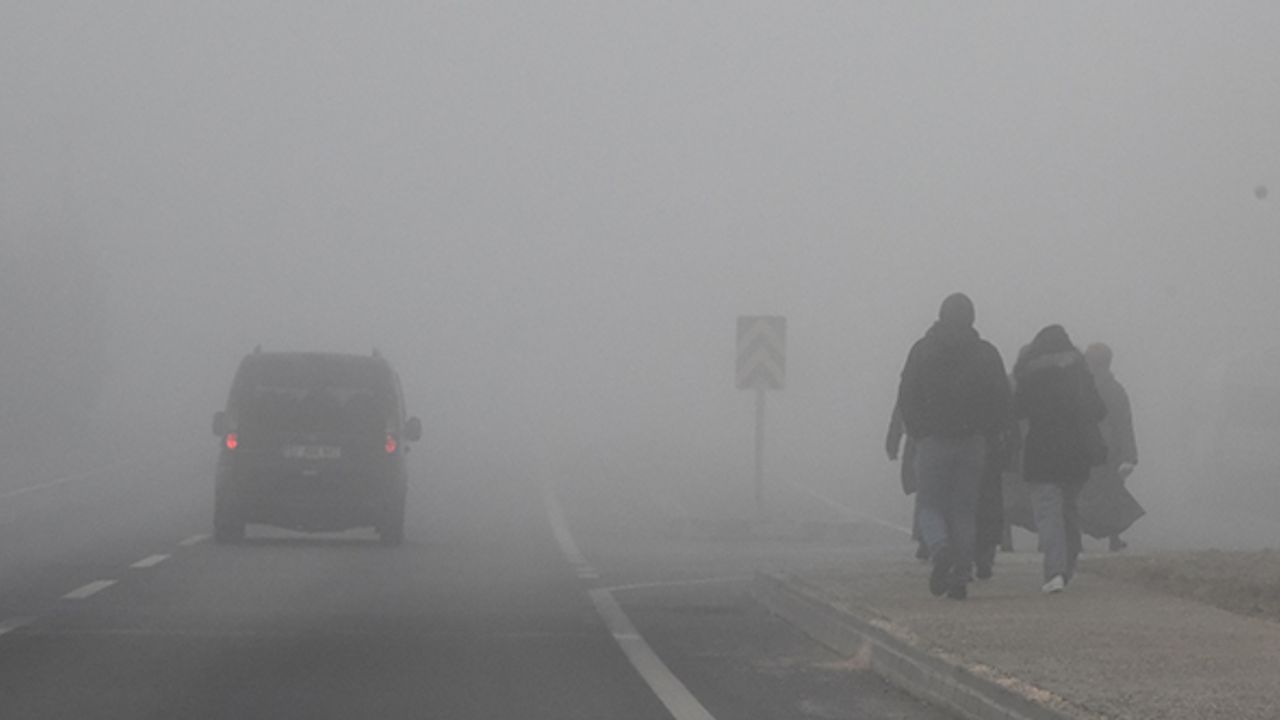 Bilecik'te yoğun sis etkili oldu