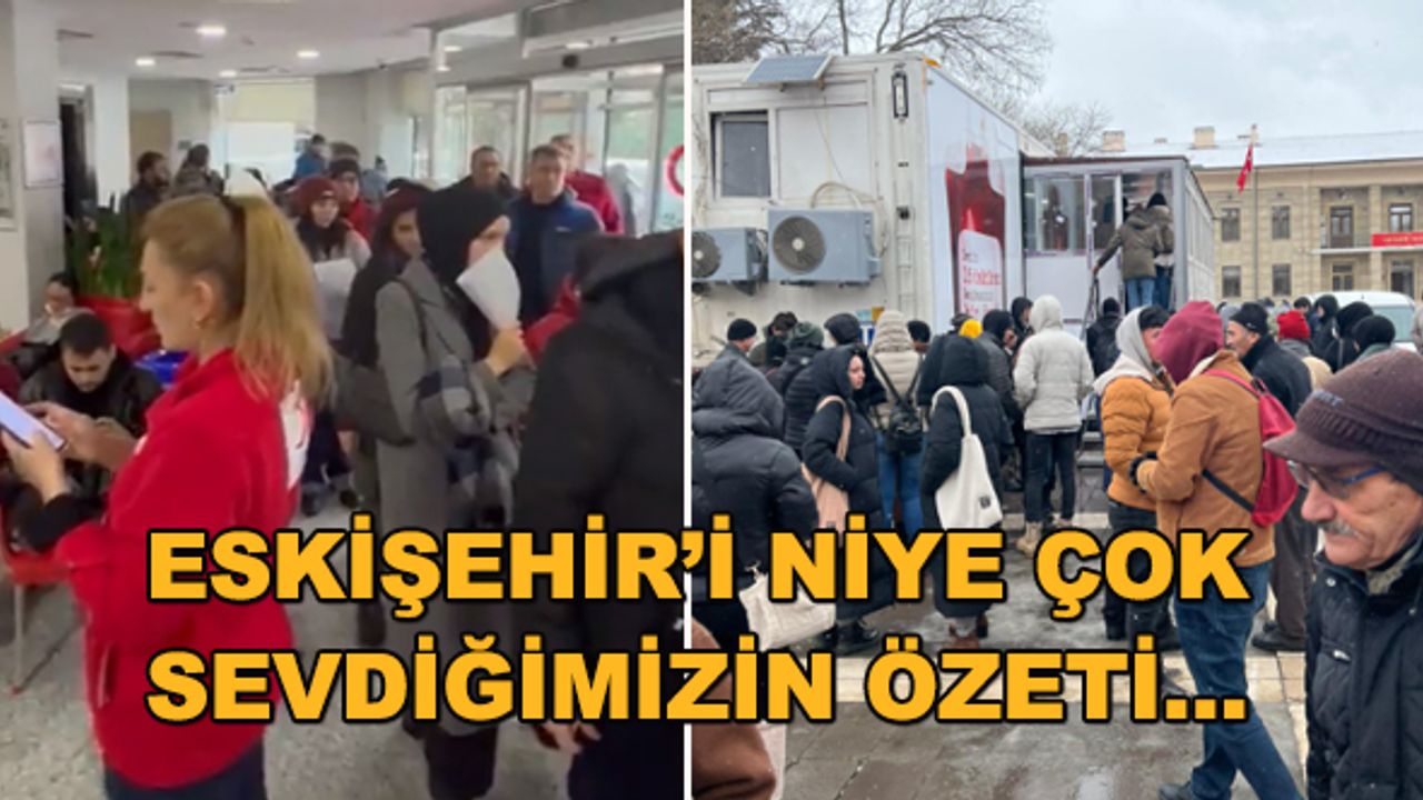 Eskişehir'i niye çok sevdiğimizin özeti...