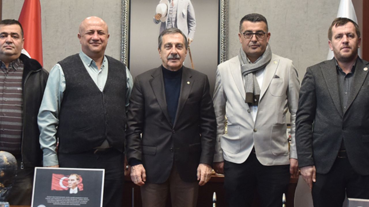 Tepebaşı Ziraat Odası'ndan Ahmet Ataç'a ziyaret