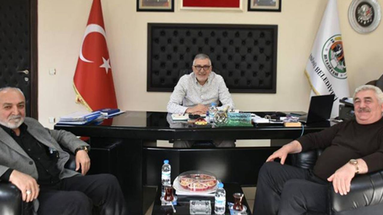 Bilecikli başkanlardan Kadir Bozkurt'a ziyaret