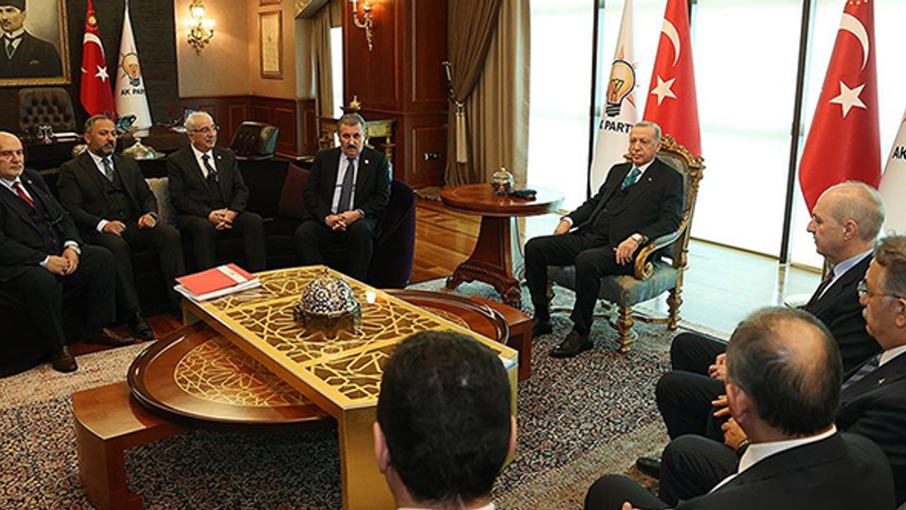 Destici, Cumhurbaşkanı Erdoğan ile görüştü... "Cumhur İttifakı bir ve bütündür"