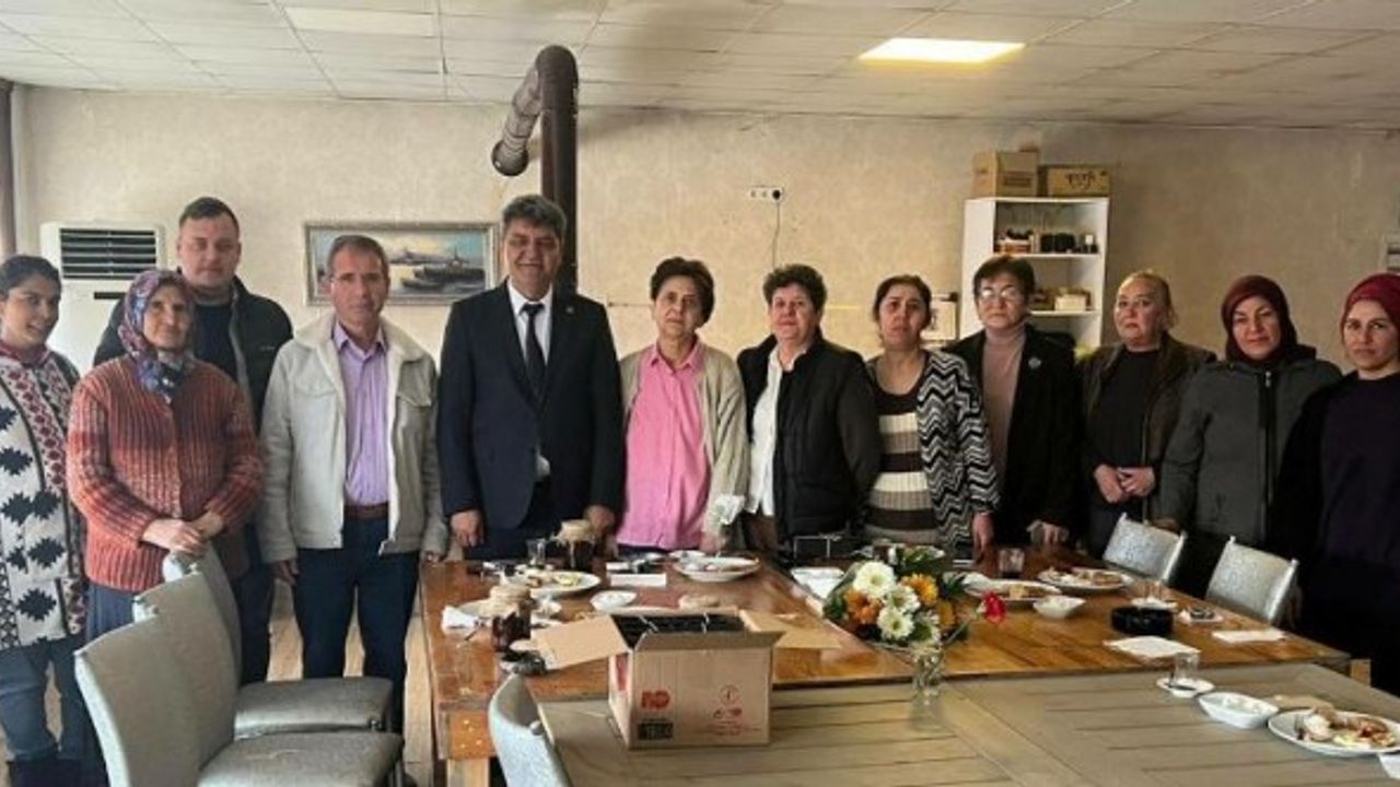 ERİAD'tan üretici kadınlara destek ziyareti