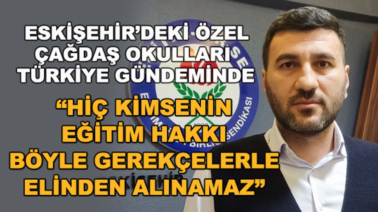 İbrahim Akar: "Hiç kimsenin eğitim hakkı böyle gerekçelerle elinden alınamaz"