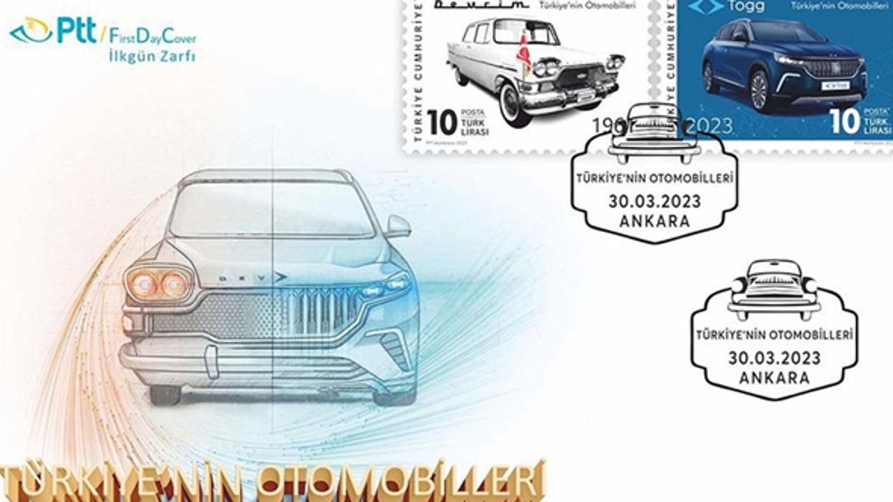 PTT "Türkiye'nin Otomobilleri" pulunu tedavüle sundu