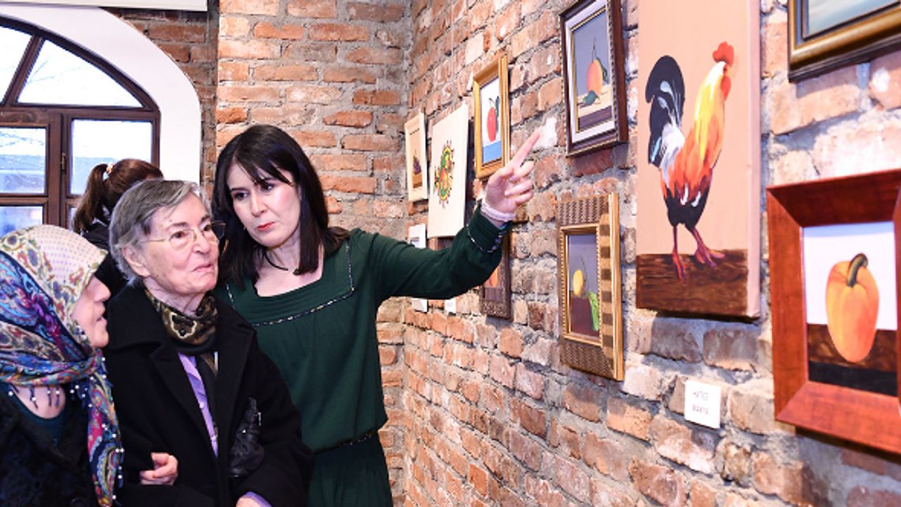 Tepebaşı'nda Metin Özöğüt sakinleri eserlerini sergiledi