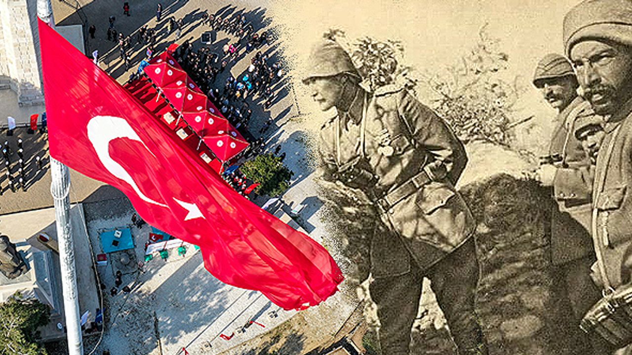 Çanakkale'de destanlaşan 57. Alay, Conkbayırı'nda anıldı