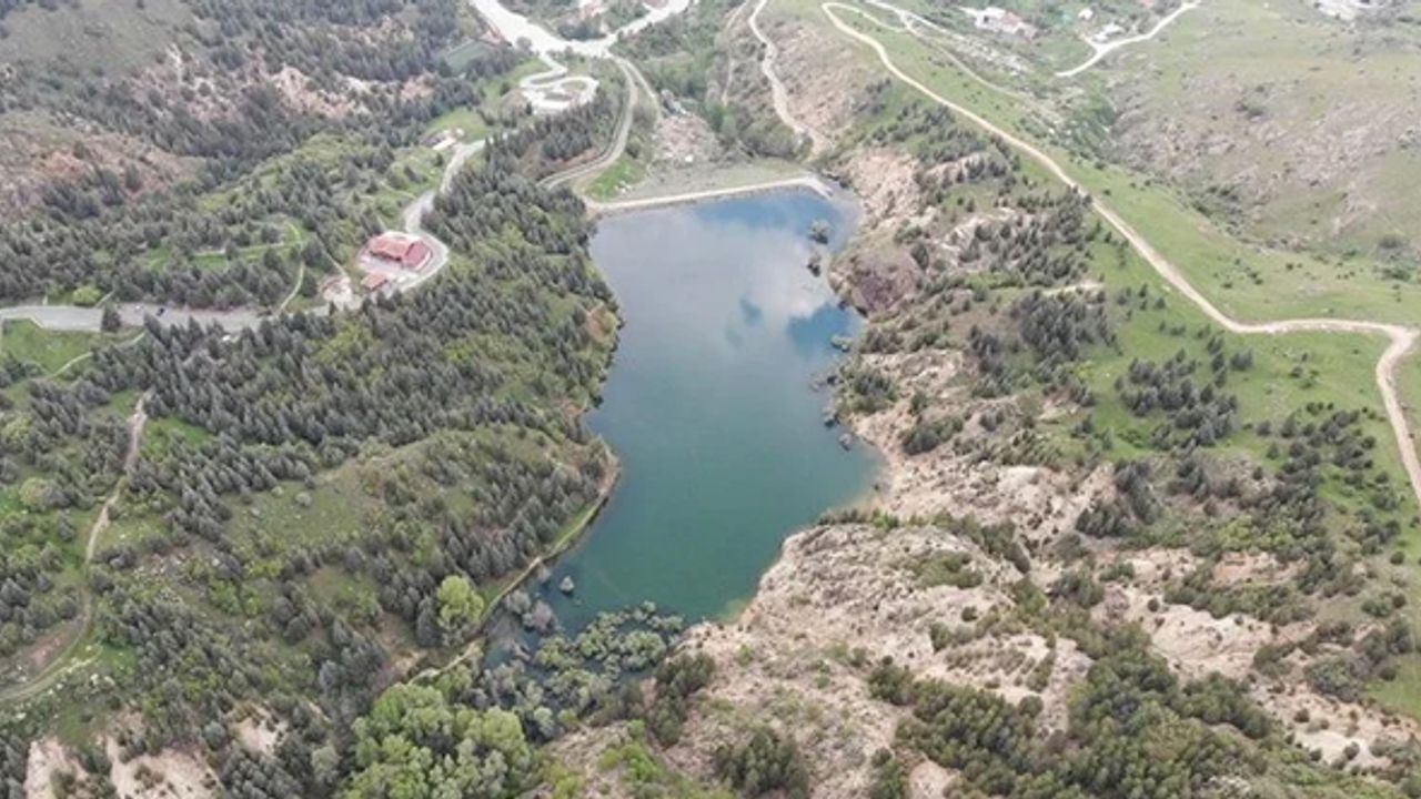 Bahar yağmurları Afyonkarahisar'a can oldu... Göletlerin su seviyesi yükseldi