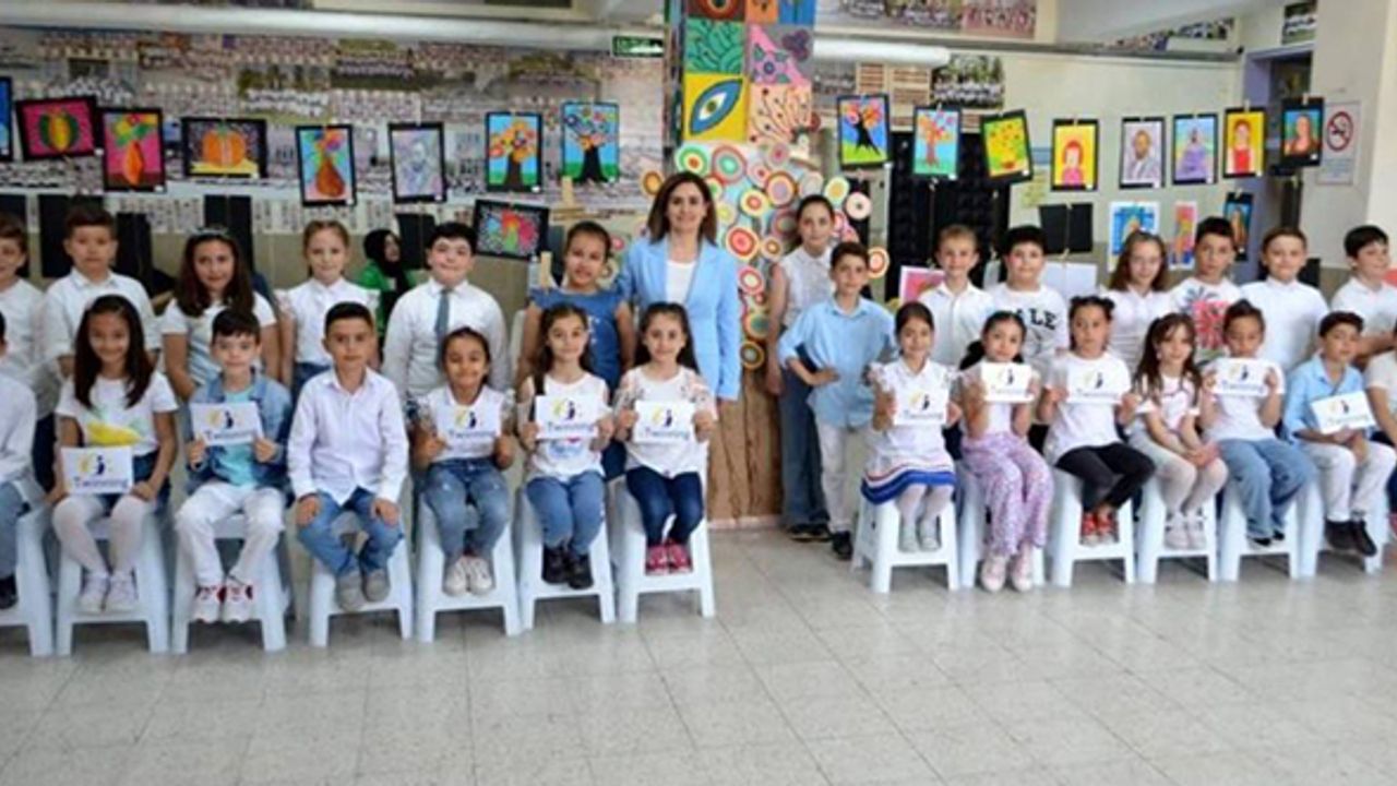 Eskişehir Reşat Benli İlkokulu sanata farklı bir pencere açtı