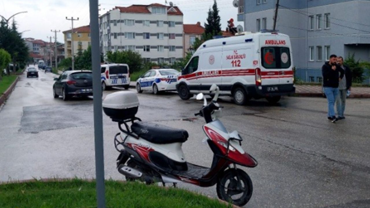 Kütahya'da trafik kazası! 1 yaralı