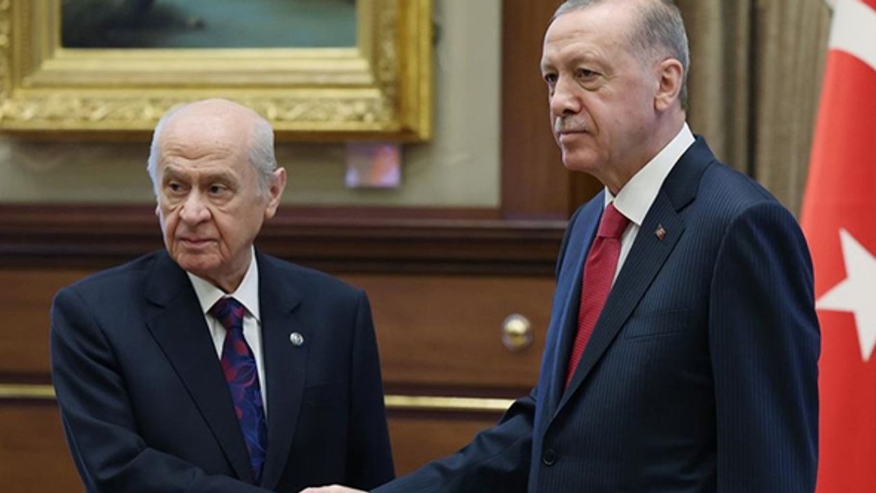 Cumhurbaşkanı Erdoğan, MHP Genel Başkanı Bahçeli ile görüştü