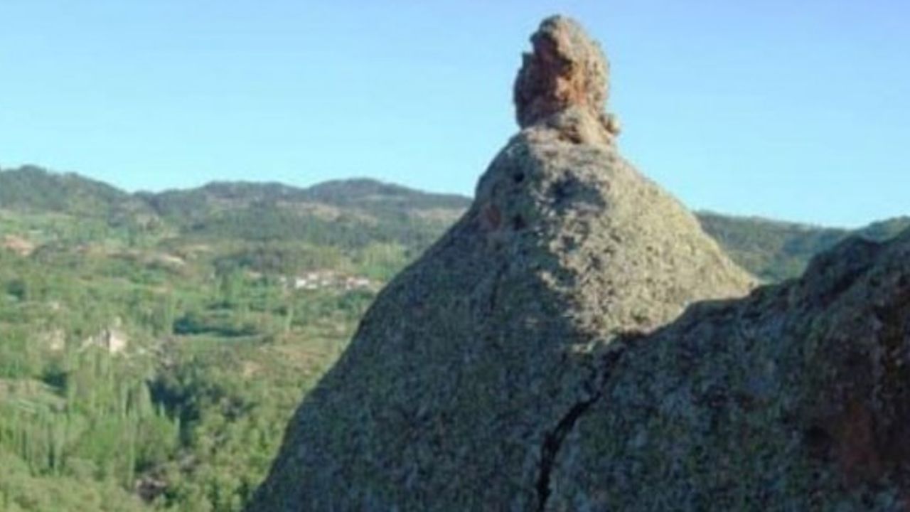 Kütahya Gelin Kayası efsanesi nedir? Kütahya Gelinkaya efsanesi...