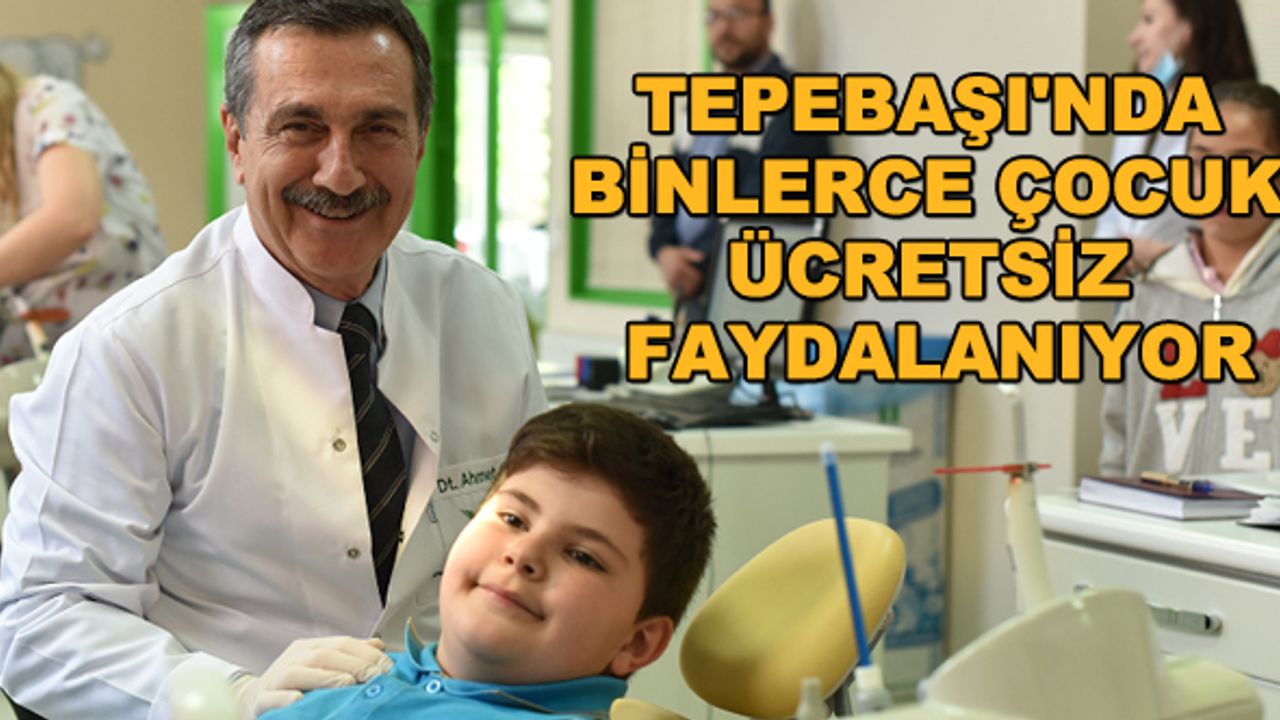 Tepebaşı'nda binlerce çocuk ücretsiz faydalanıyor