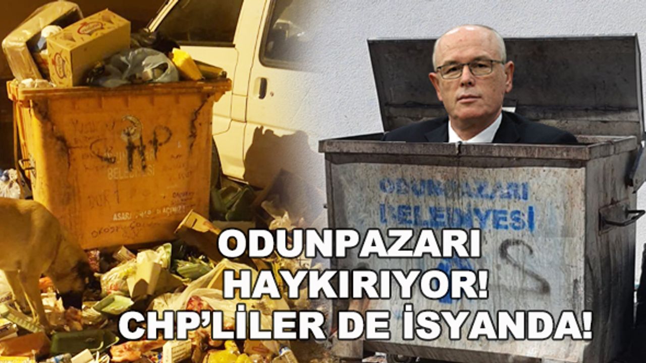 Odunpazarı haykırıyor! CHP'liler de isyanda!