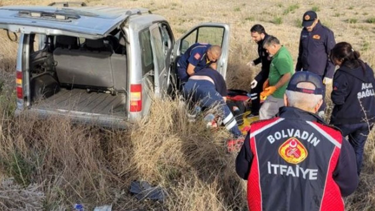 Afyonkarahisar’da feci kaza! 1 ölü, 3 yaralı