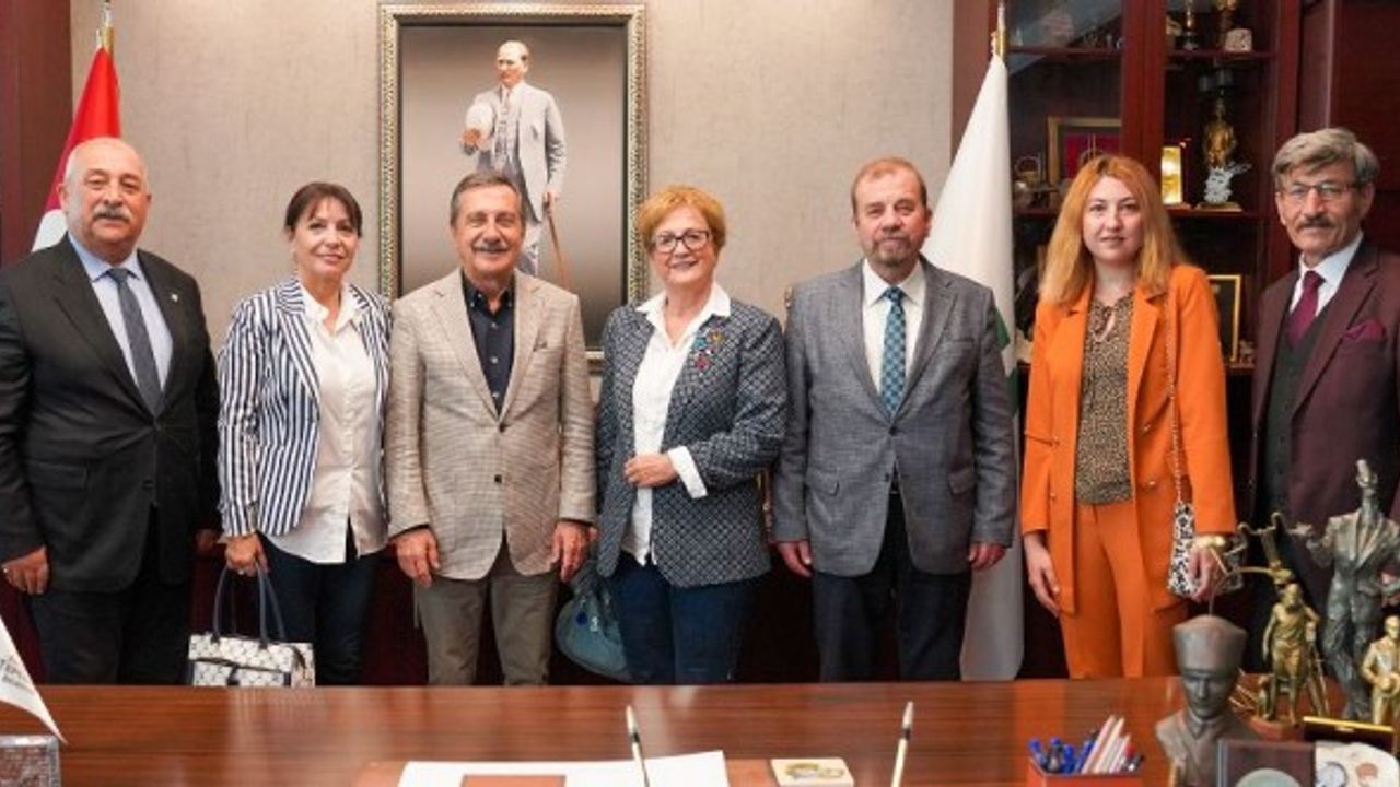 Eskişehir Güç Birliği'nden Ahmet Ataç'a ziyaret