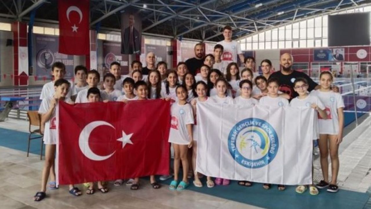 Tepebaşı'nın yüzücüleri Afyonkarahisar'da yarışacak