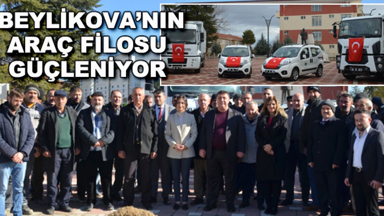 Beylikova'nın araç filosu güçleniyor