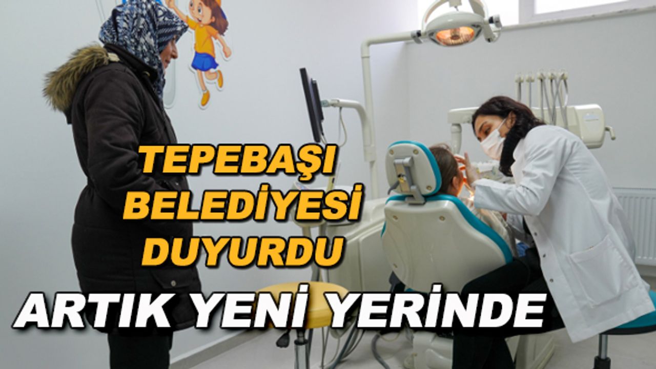 Tepebaşı Belediyesi duyurdu... Artık yeni yerinde