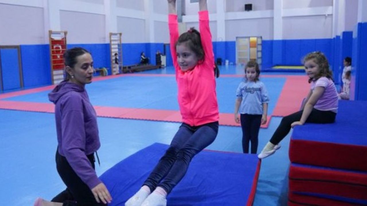 Jimnastiğin kalbi Tepebaşı'nda atıyor